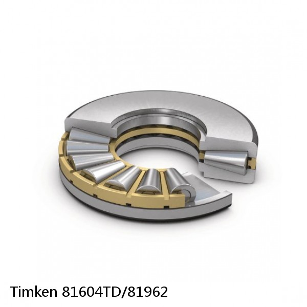 81604TD/81962 Timken Tapered Roller Bearing Assembly