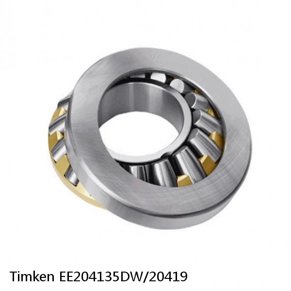 EE204135DW/20419 Timken Tapered Roller Bearing Assembly