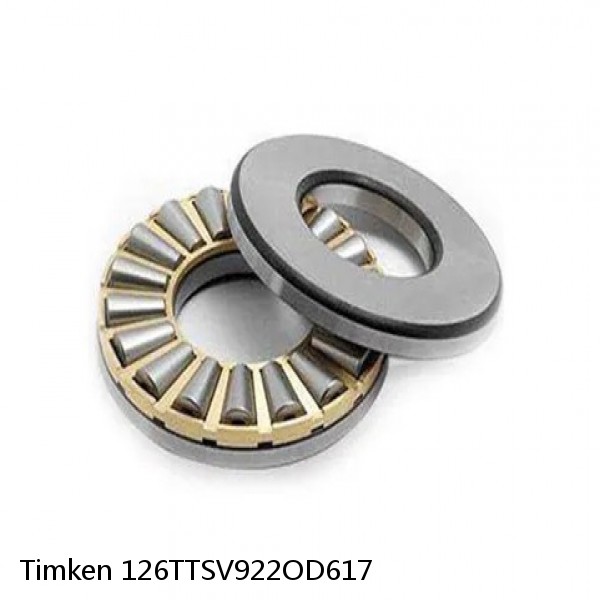 126TTSV922OD617 Timken Thrust Tapered Roller Bearings