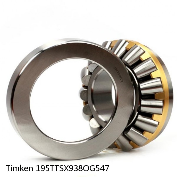 195TTSX938OG547 Timken Thrust Tapered Roller Bearings