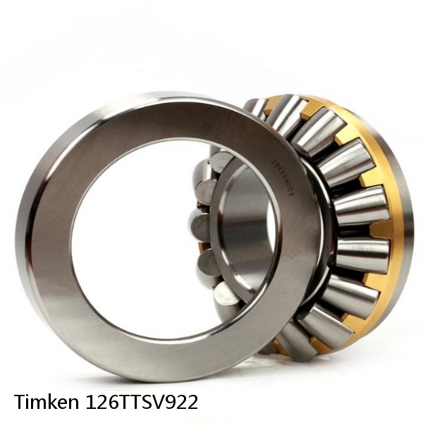 126TTSV922 Timken Thrust Tapered Roller Bearings #1 small image