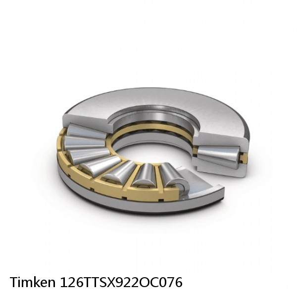 126TTSX922OC076 Timken Thrust Tapered Roller Bearings #1 small image