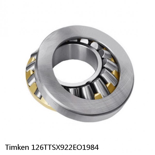 126TTSX922EO1984 Timken Thrust Tapered Roller Bearings #1 small image