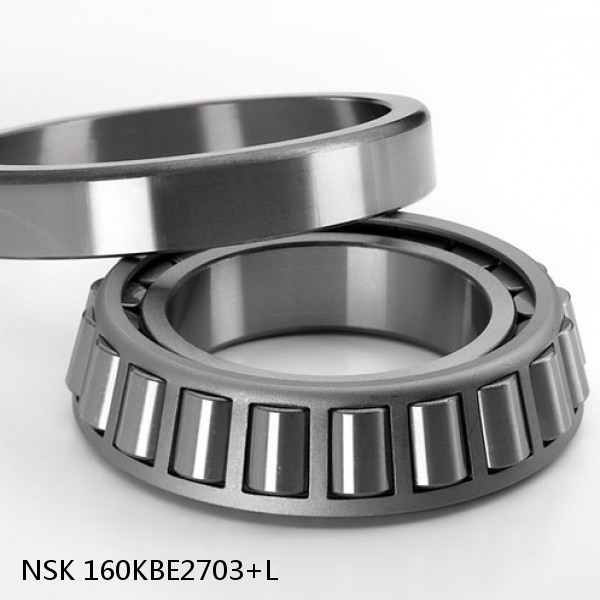 160KBE2703+L NSK Tapered roller bearing