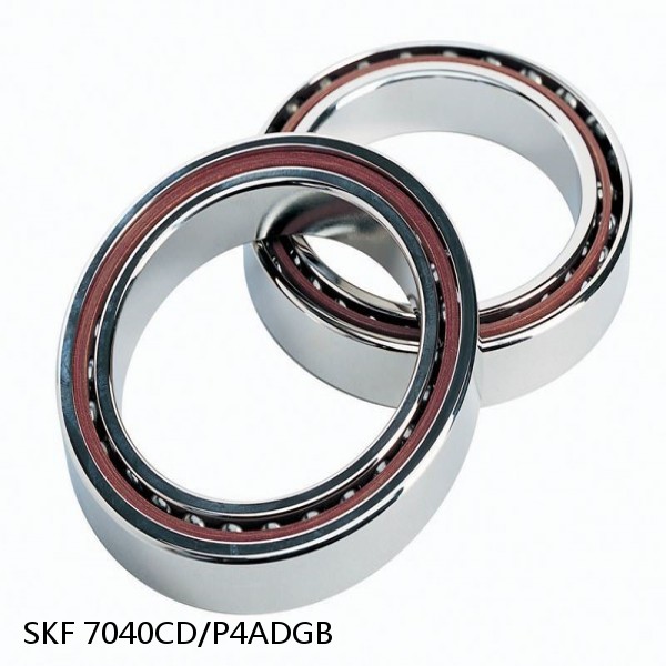 7040CD/P4ADGB SKF Super Precision,Super Precision Bearings,Super Precision Angular Contact,7000 Series,15 Degree Contact Angle #1 image