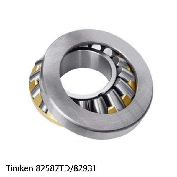82587TD/82931 Timken Tapered Roller Bearing Assembly #1 image