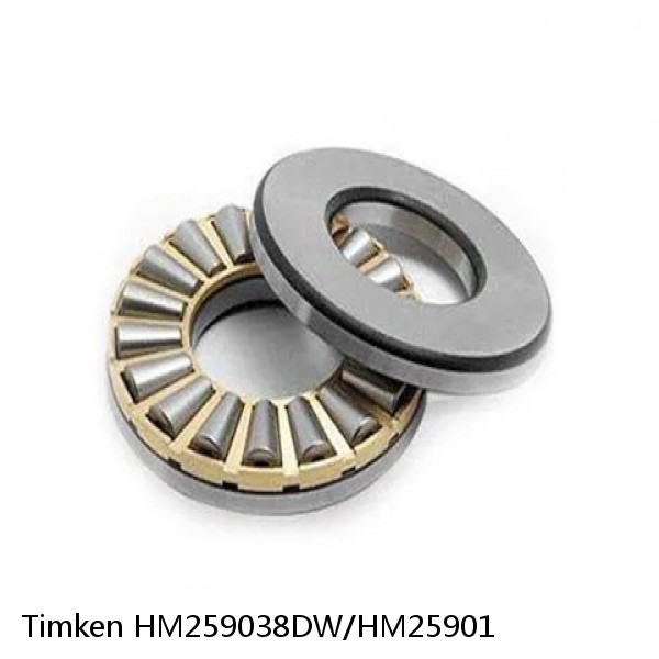HM259038DW/HM25901 Timken Tapered Roller Bearing Assembly #1 image